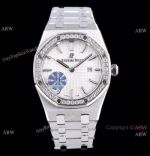 Swiss Copy Audemars Piguet Lady Royal Oak 67650st Watch White Dial Diamond set 33mm